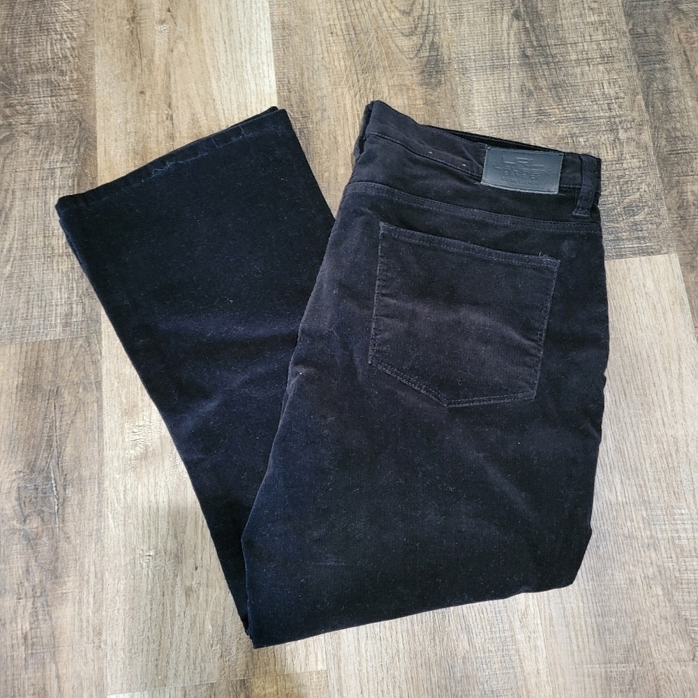 Ralf Lauren Black Corduroy Pants
